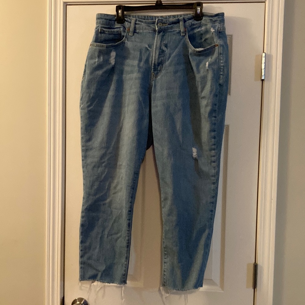 Old Navy Women's High-Rise Curvy O.G. Straight Leg Jeans